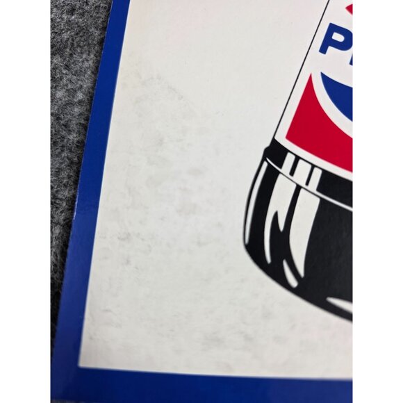 Vintage Pepsi 2 Liter Bottle Advertising Sign 8×10 Cardboard Display Panel - Picture 2 of 6